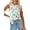 leaf Floral, variant on Fantaslook Womens Tank Tops Crewneck Casual Summer Side Split Sleeveless Shirts Floral Blouses