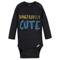 thumbnail image 4 of Onesies Brand Baby Boy Long Sleeve Bodysuits, 6-Pack, Sizes Newborn - 12 Months, 4 of 8