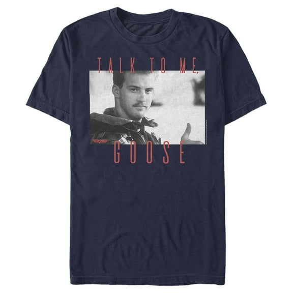 Men's Top Gun Talk to Me Goose Movie Scene Graphic T-Shirt