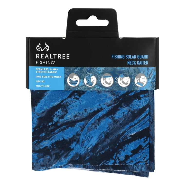 Realtree Neck Gaiter, UV Protection, Solar Guard Fabric, Moisture