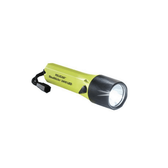 Yellow No Led Industrial Handheld Flashlight, 183 lm