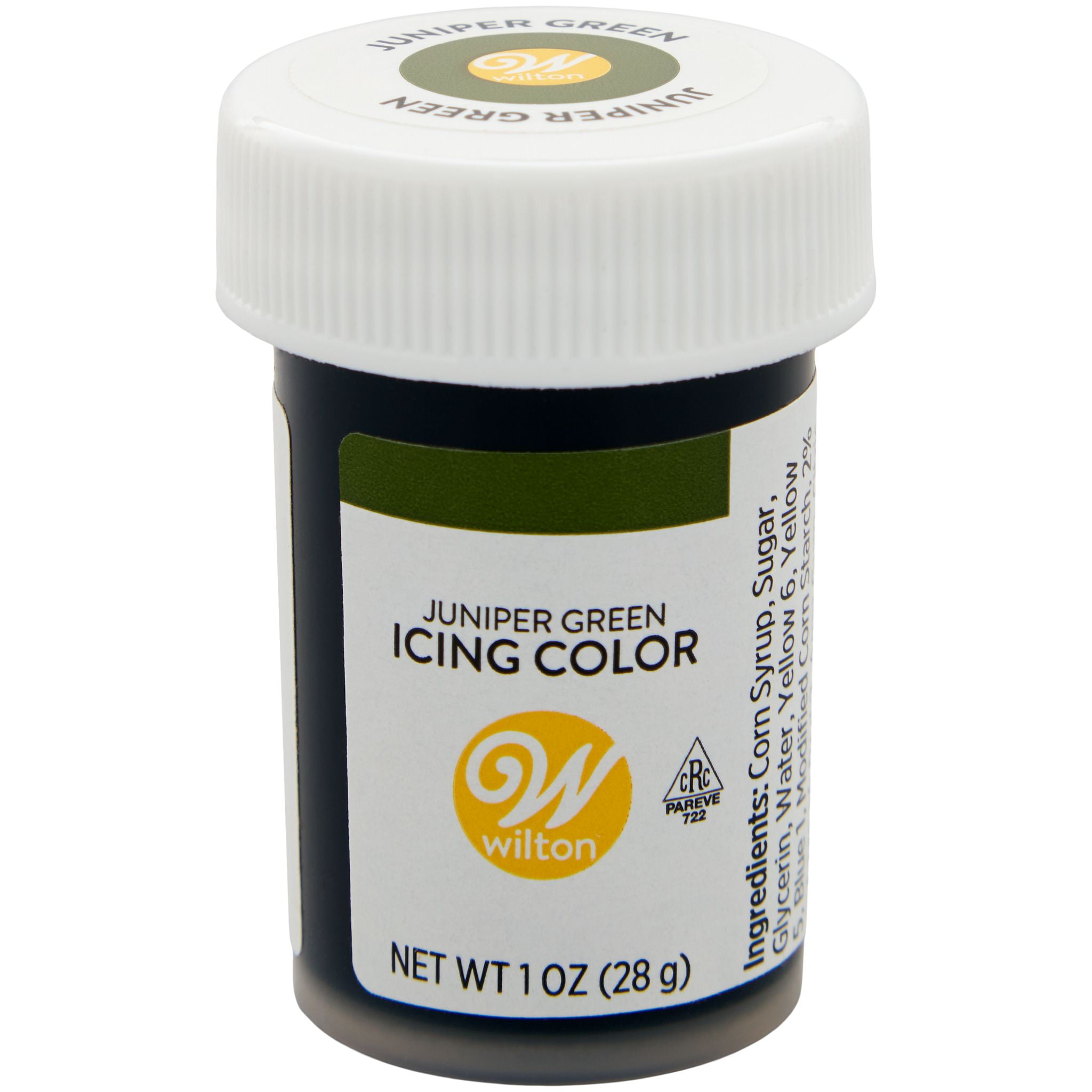 Wilton Juniper Green Food Coloring Edible Gel for Baking & Cake Decorating No Taste 1 oz.