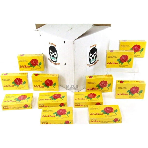 Mexican Candy Marzipan Mazapan De La Rosa Chewy Peanut Style Wholesale Boxes 12 Piece Packs Dulces Mexicanos 12 Boxes Of Marzipan 12 Pack 144 Pieces Walmart Com Mexican Candy Marzipan Mazapan De La Rosa Chewy Peanut Style Wholesale Boxes 12 Piece Packs Dulces Mexicanos 12 Boxes Of Marzipan 12 Pack 144 Pieces Walmart Com