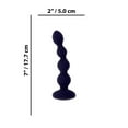 thumbnail image 3 of Evolved Jouet de Sexe Anal Vibrant en Silicone à Orbite de Plaisir avec Télécommande, Violet, 3 of 7