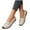 Beige, variant on Eltusu Women Loafer Flat Shoes, No Slip Round Toe Breathable Comfy Dress Shoes Black Size 7.5