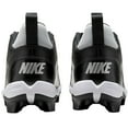 thumbnail image 4 of Nike Alpha Menace 4 Shark BG Black / White  FQ4016-001 Grade-School Size 5.5, 4 of 4