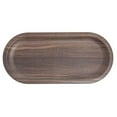 thumbnail image 3 of HUBERT® Oval Platter with Acacia Finish - 12 1/2" L x 5 7/8" W, 3 of 5