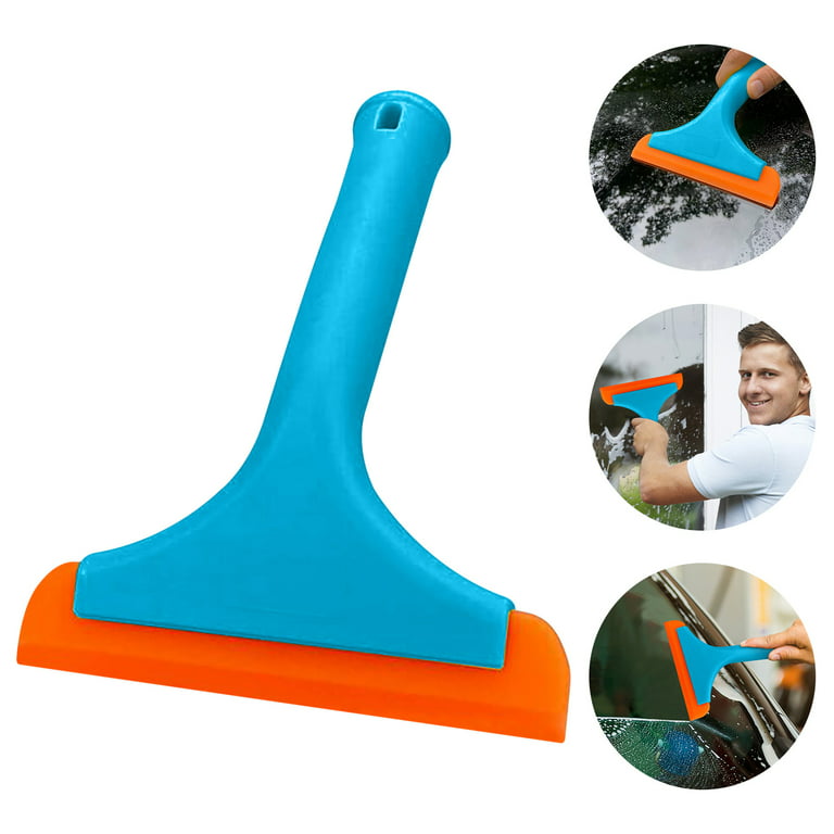 Super Flexible Silicone Squeegee, Auto Water Blade, Water Wiper, Shower  Squeegee, 5.9'' Blade And 7.5'' Long Handle, For Car Windshield, Window,  Mirro