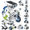 White, variant on 12-in-1 STEM Robot Kit Toys for Kids 8-12 12-16, DIY Robot Building Educational STEM Science Kits for Kids Age 8-12 12-16, 8 9 10 11 12 13 14 15 16 Year Old Boy Birthday Gifts
