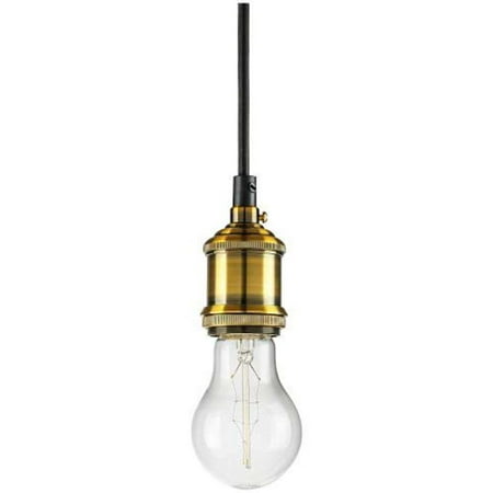 Sunlite 07032 1 Light Medium Base Antique Br Socket Sunlite 07032 1 Light Medium Base Antique Br Socket Mini Pendant