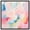 Black Frame, variant on Cotton Candy Clouds II Canvas Colorful Spring Art by Art Remedy, White Frame, 16 x 16