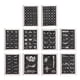 thumbnail image 1 of Plantillas de tatuajes impermeables, plantillas de tatuajes temporales 147 plantillas de tatuajes de pintura facial Plantillas de pintura corporal temporales las mejores de su clase, 1 of 8