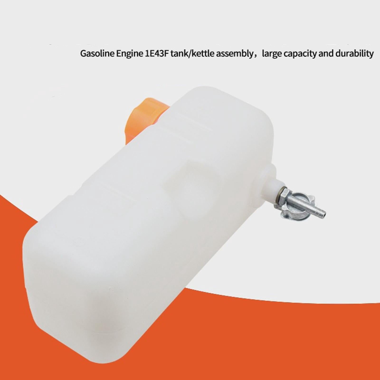Aymzbd Tank Assembly with Container Weed Accessories Portable Gas Tank Oil Box for 1E43F Petrol Engine 142fa