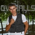 thumbnail image 3 of Chaleco de pesca para niños adultos con múltiples bolsillos para nadar navegar surfear chaqueta de seguridad JShteea  El nuevo, 3 of 7