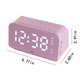 thumbnail image 3 of Altavoz Bluetooth inalámbrico | Altavoz inteligente con diseño de espejo mini | Reloj despertador con control remoto | Comando de voz | Audio de alta fidelidad | Decoración de oficina en casa, 3 of 5