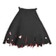 thumbnail image 1 of Capa de soldado a escala 1:12, atuendo de tela, ropa de muñeca en miniatura de moda, figura, capa Negro y rojo, 1 of 7