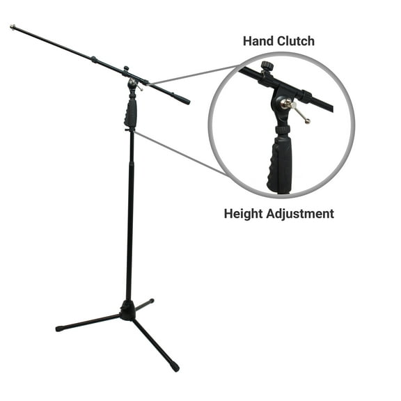 Harmony Audio HA-MICBOOM Pro Live Stage Mic or Studio Boom Microphone Stand New