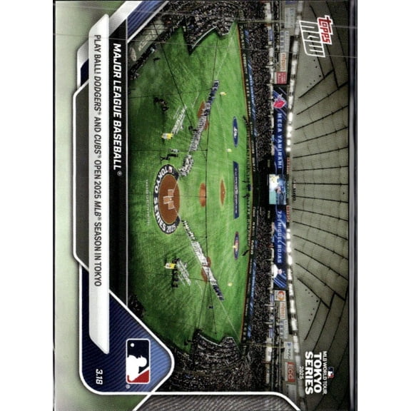 Collectible 2025 Topps Now #1 Baseball Card Shohei Ohtani Yoshinobu Yamamoto Seiya Suzuki Shota Imanaga Chicago Cubs MLB Baseball Trading Card