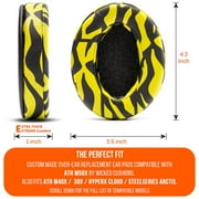 Wicked Cushions Replacement Earpads for ATH M50X M40X M30X Headphones & More | Upgraded Thickness, Enhanced Comfort