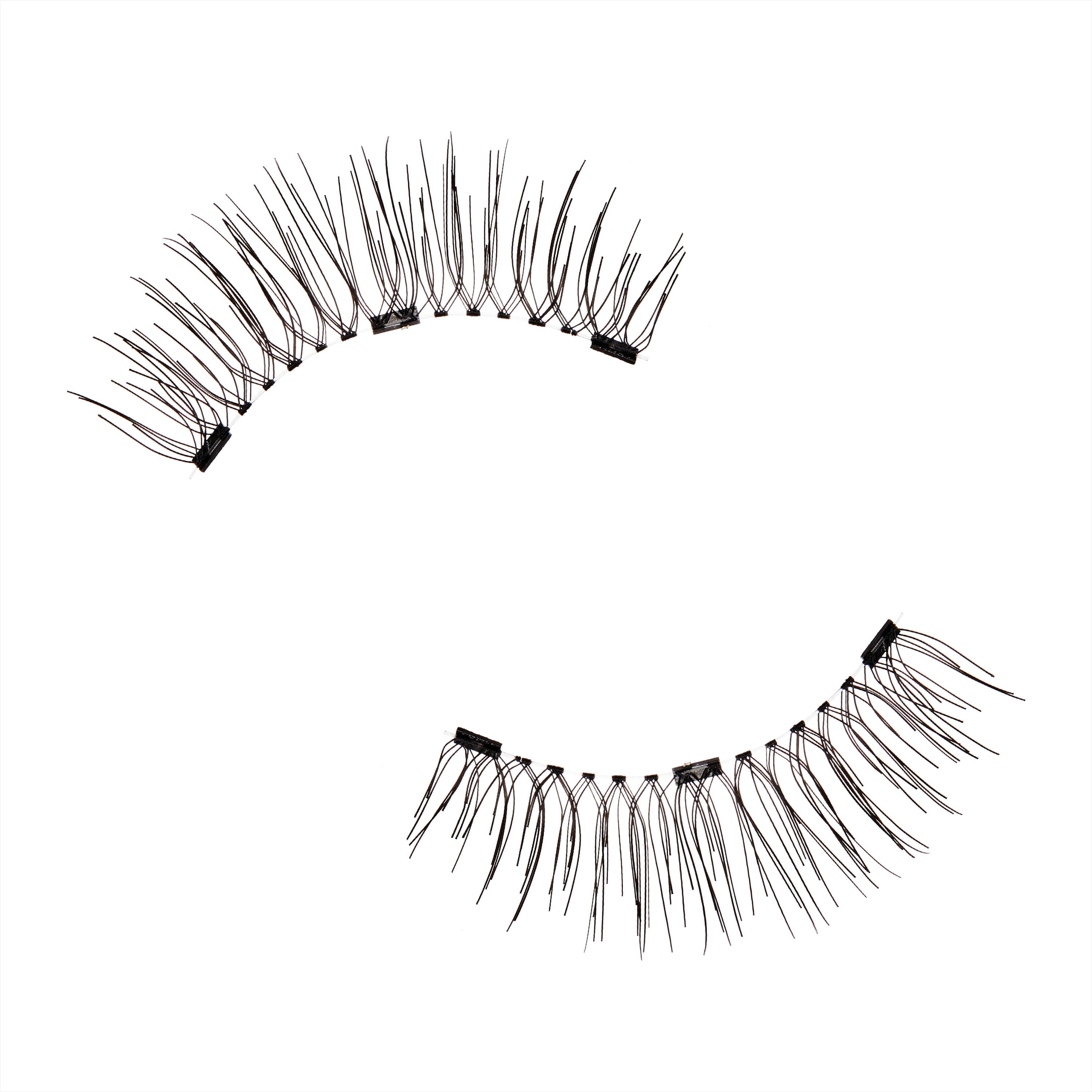 Kiss Magnetic, False Eyelashes, Style 01, 12 mm, 2 Pairs