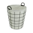 thumbnail image 2 of Cheung 16S005 Lined Metal Wire Storage Basket with Handles, 2 of 6