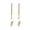 01 Gold, variant on Telescoping Forks 2Pcs, Extendable Stainless Steel Dinner Long Handle Fork Set up to 25", Funny BBQ Grill Tool Gag Gift for Camping, Fire Pit Marshmallow Roasting, Parties, and Kitchen Novelty