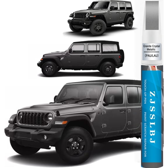 (Granite Crystal Metallic PAU/LAU) Touch Up Paint for Jeep, Car Paint Pen Scratch Repair Two-In-One Touch Up Paint