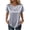 Gray #266, variant on Satin Blouse for Women Business Casual Outfit Short Sleeve Solid Color Tops Crewneck Tshirt Silk Shirt Summer Clothes Dark Blue XL