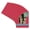 Deep Red, variant on Raspberry Red Picture Frame Mat for 8.5x11 Frames - Oval Opening for 5.5x8.5 Photos - 1 Mat