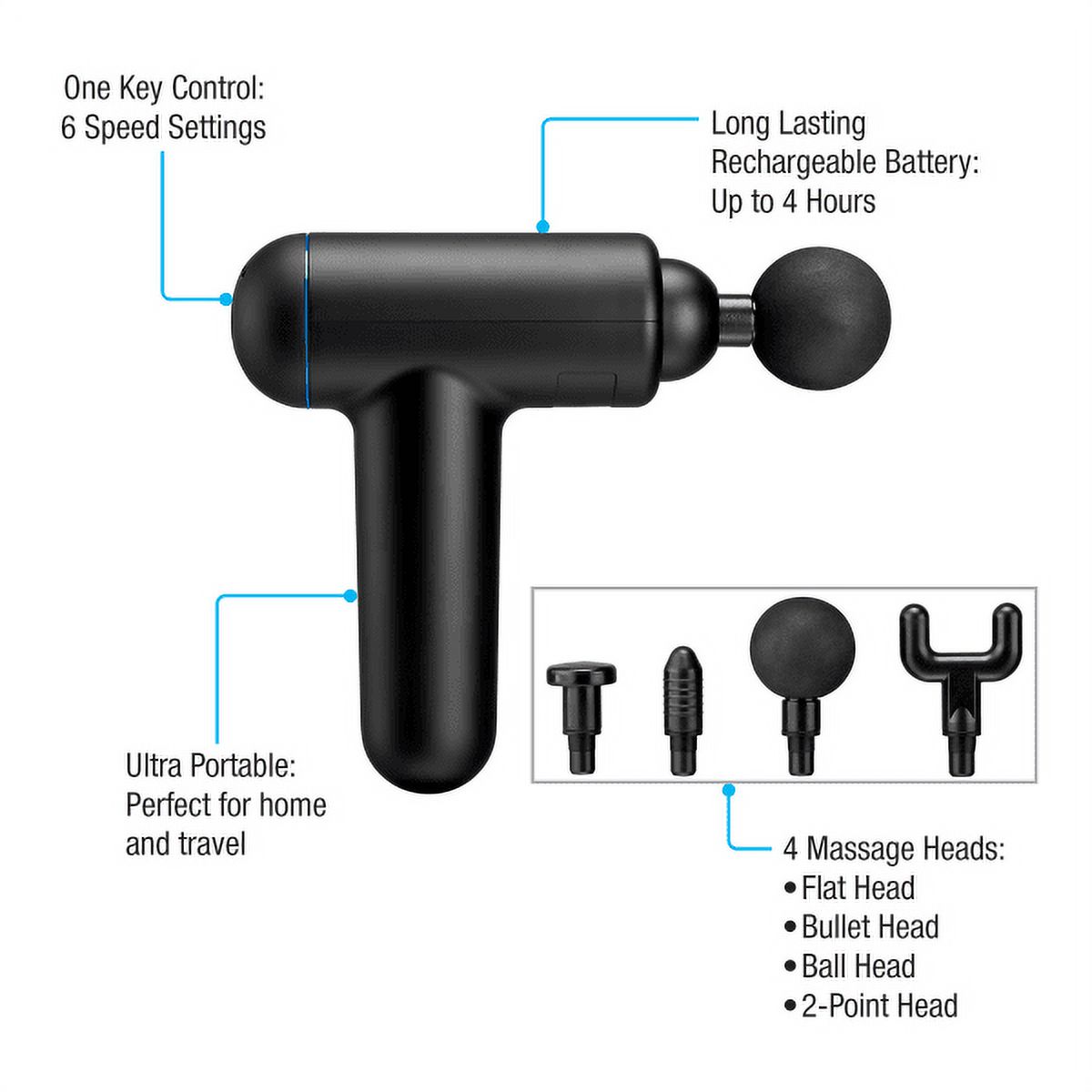 iLive Personal Handheld Massager, IMP301 - image 4 of 6