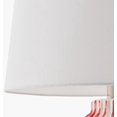 thumbnail image 5 of Livabliss Table Lamps, 22" Stratos Rustic Bedside Nightstand Table Lamp for Bedroom Living Room Office, Red Body with White Shade (22"H x 15"W x 15"D), 5 of 5