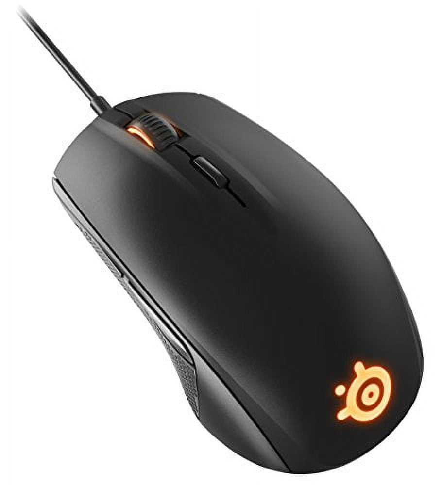 SteelSeries Rival 100 Optical Mouse, Black - Walmart.com