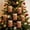 F, variant on Christmas Hanging Ornament, Cozy Blanket Wrapped Acrylic Christmas Tree Ornament, Festive Plaid Wrapped Holiday Hanging Decor for Christmas Tree Wall Bedroom Home Party Decoration