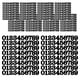 thumbnail image 2 of Pegatinas de números consecutivos, 800 unidades, etiquetas adhesivas, etiquetas de números para inventario Negro, 2 of 9