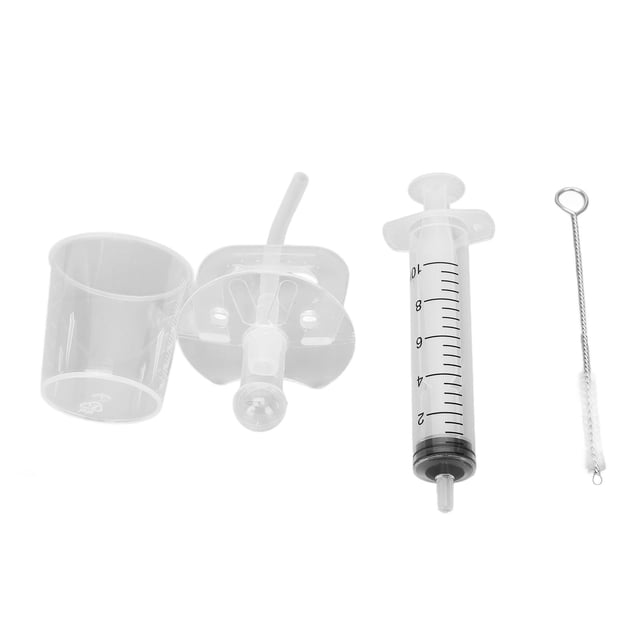 Dispensador de medicamentos para bebés, chupete para bebés, chupete de medicina líquida, jeringa Oral, jeringa de alimentación Oral para bebés, apariencia llamativa