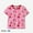 Watermelonred, variant on Peppa Pig Toddlers Girls Graphic Tee Strawberry Short Sleeve T-shrits Summer Tops Size 3-4T