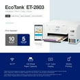 thumbnail image 6 of Epson EcoTank ET-2803 Wireless All-in-One Cartridge-Free Printer, 6 of 8
