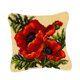 thumbnail image 1 of Kit de bordado con gancho y pestillo con patrón de flores para fundas de almohada y cojines DIY Flor 7, 1 of 9