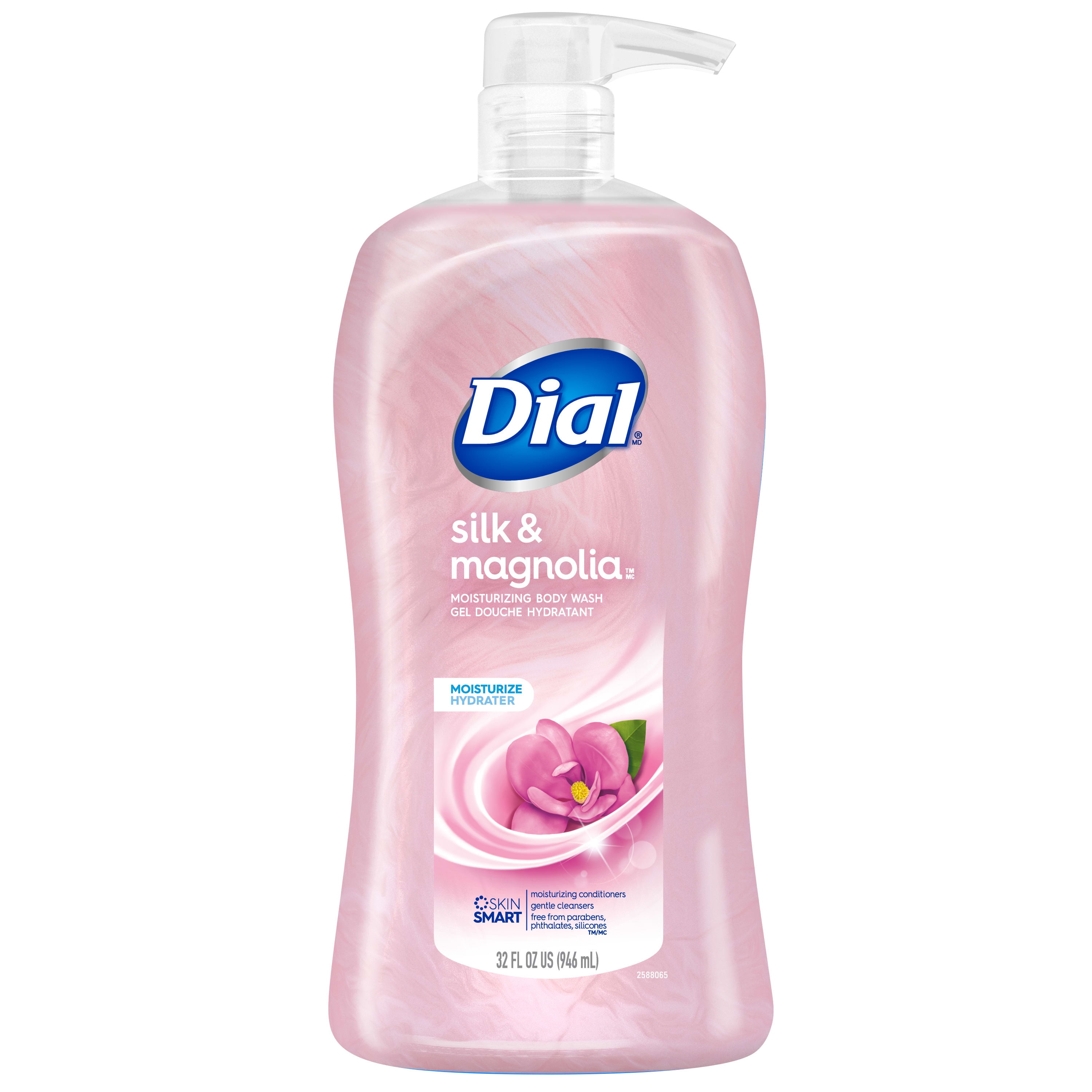 Dial Body Wash, Silk & Magnolia, 32 fl oz