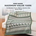 thumbnail image 3 of Mary Maxim Maximum Value Acrylic Grey Yarn for Crocheting, Knitting 474 Yds, Light Grey, 3 of 7