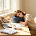 thumbnail image 6 of Eolstice Desk Nap Pillow, Foam Sleeping Office Lunch Break Cushion, Lying Down Rest Mat for Home Office Desk, Comfortable Travel Nap Pillow for Car Office, 6 of 6