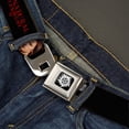 thumbnail image 2 of Supernatural Belt, Seatbelt Buckle Belt, Supernatural Winchester Bros Screw Destiny Black Red White, 30 to 44 Inches, 2 of 9
