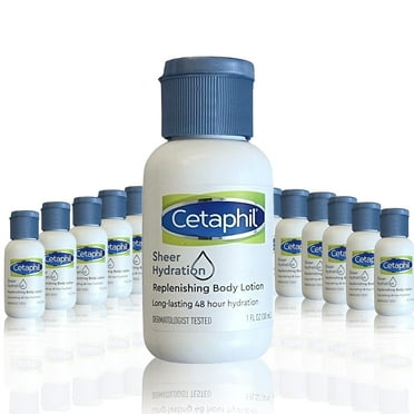 Cetaphil Sheer Hydration Replenishing Body Lotion 1 Fl Oz (Pack Of 12)