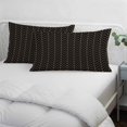 thumbnail image 4 of Simple Line Black Throw Pillow Cover 12 x 20 Inch Decorative Pillow Cover Black Modern Art Geometric Lumbar Pillowcase Seasonal Rectangle Cushion Case for Couch Sofa Bed Living Room, 4 of 9