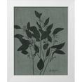 thumbnail image 1 of Talent, Kelley 20x24 White Modern Wood Framed Museum Art Print Titled - Sage Garden Silhouette, 1 of 4