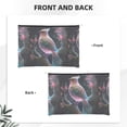 thumbnail image 2 of Cauagu Bird 3 for Tyvek Makeup Bag,Reusable Travel Cosmetic Bag Women Organizer Toiletry Bag Birthday,Gifts for Women Girlfriend Mom Teacher 6.5’’*8.9’’, 2 of 7
