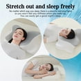 thumbnail image 3 of TripHug Ergonomic Cervical Pillow – Butterfly Shape for Neck Pain Relief, Adjustable Height for Side, Back & Stomach Sleepers, Removable Washable Cover -Gray, 3 of 7
