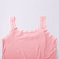 thumbnail image 6 of Helii Women's Lace Trim Cotton Camisole – 95% Cotton 5% Spandex Slim Fit Tank Top, Soft Stretchy Basic Layering Tank for Women, Everyday Undershirt with Lace Detail Pink,XXXXXL, 6 of 9