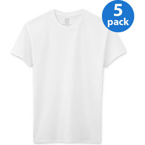Fruit of the Loom Boys 8Pack White Crew-Neck T-Shirts Kids Undershirts