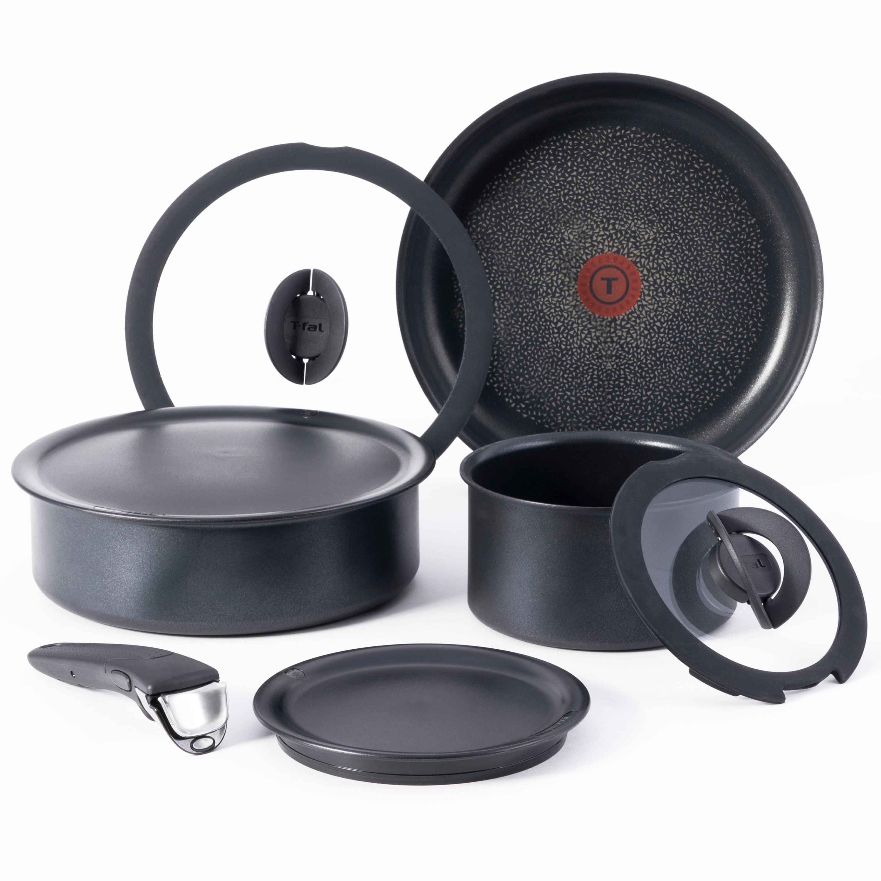 T-fal Ingenio Expertise 14 Piece Nonstick Cookware Set Onyx Black
